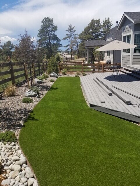 artificial turf installation in Denver, CO
