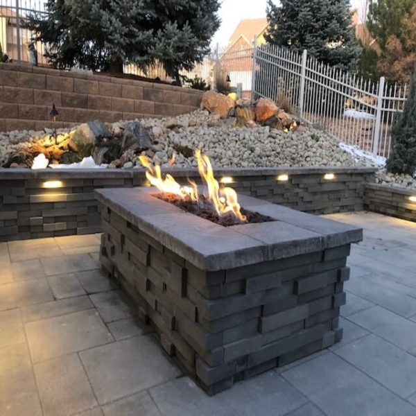 custom fire pit in Denver, CO