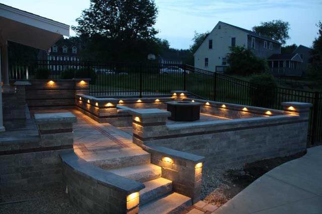 patio at night