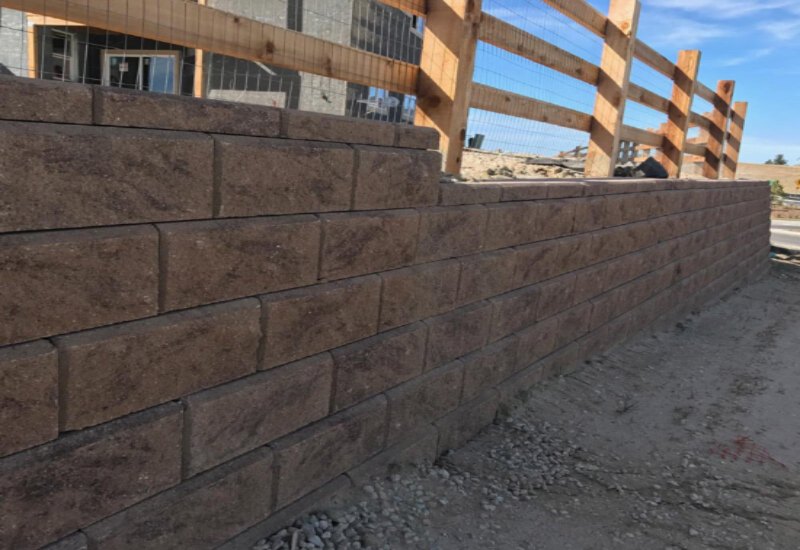 retaining wall installation in Denver, CO