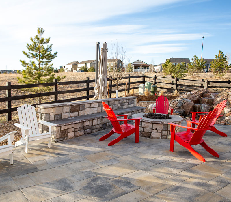 patio in Denver, CO