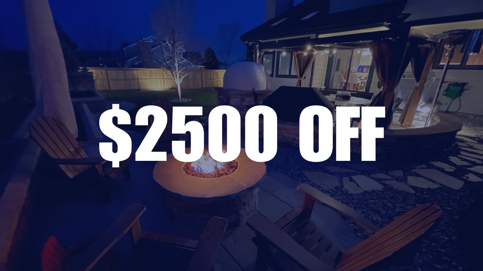$2500 off illustration