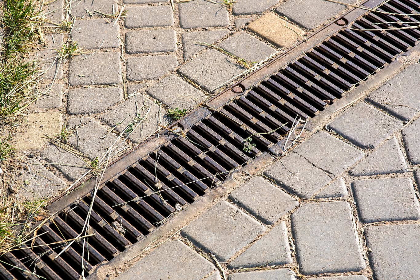 Drainage system performed by Blue Sky